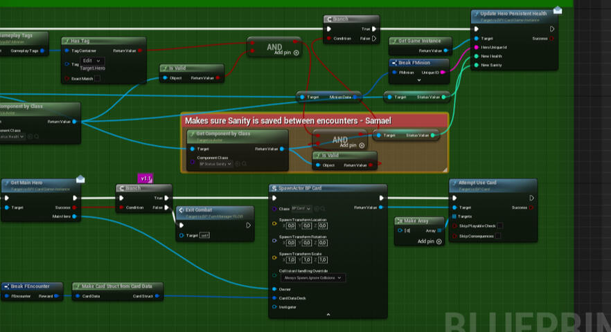 Fix for saving our custom status 'Sanity' at the same time as health