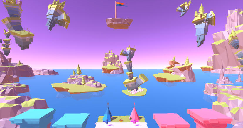 Level 2: Blockout iteration in Unity (v4)