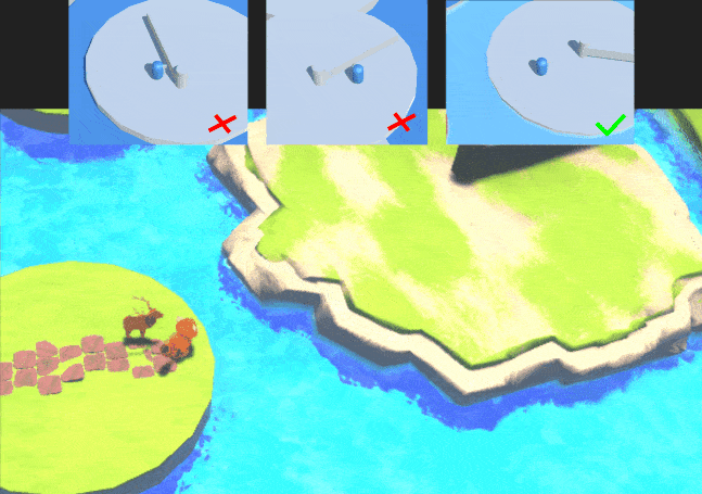 The spinning arm had a few problems in the beginning, but turned out to be a hilarious feature.