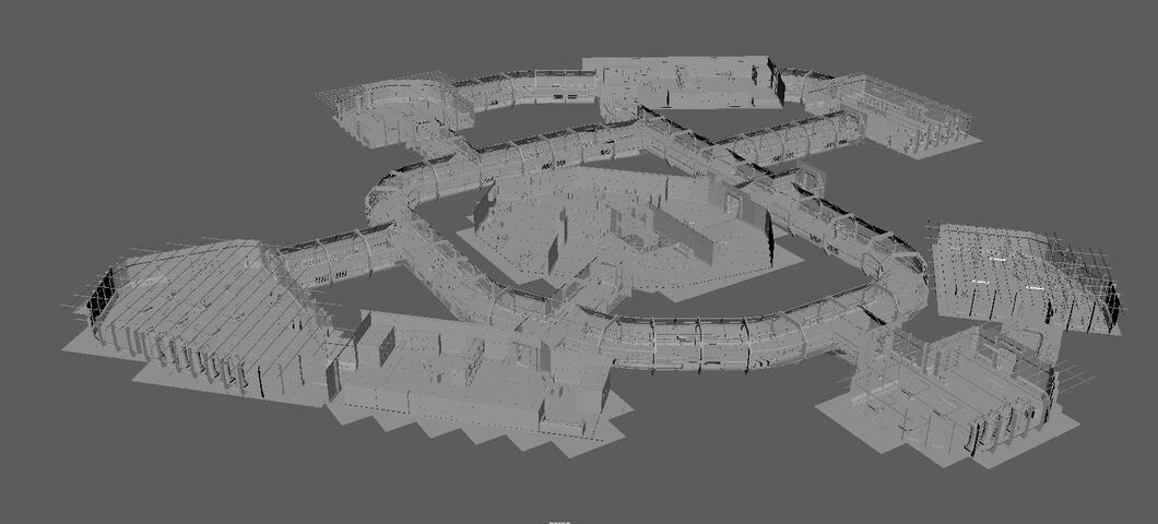 Final Level without textures